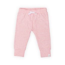 Pantalon rose moucheté