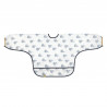 Bavoir manches longues Little Water - baleine