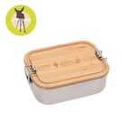 Lunch box inox bambou garden explorer