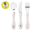 Couverts inox (3pc) garden explorer