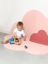 Tapis nuage blush rose