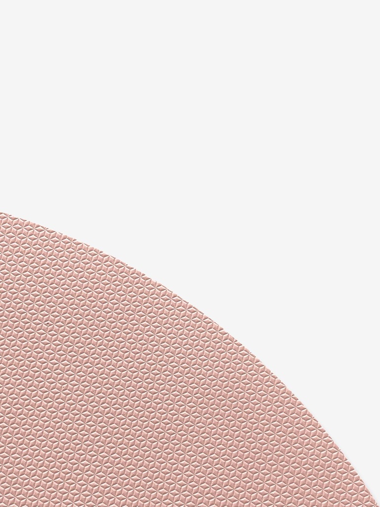 Tapis nuage blush rose