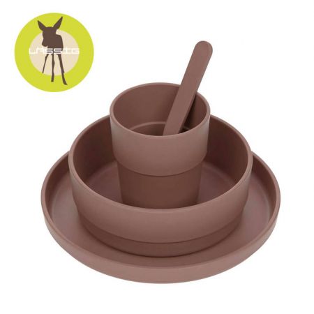 Coffret repas PP/cellulose uni choco