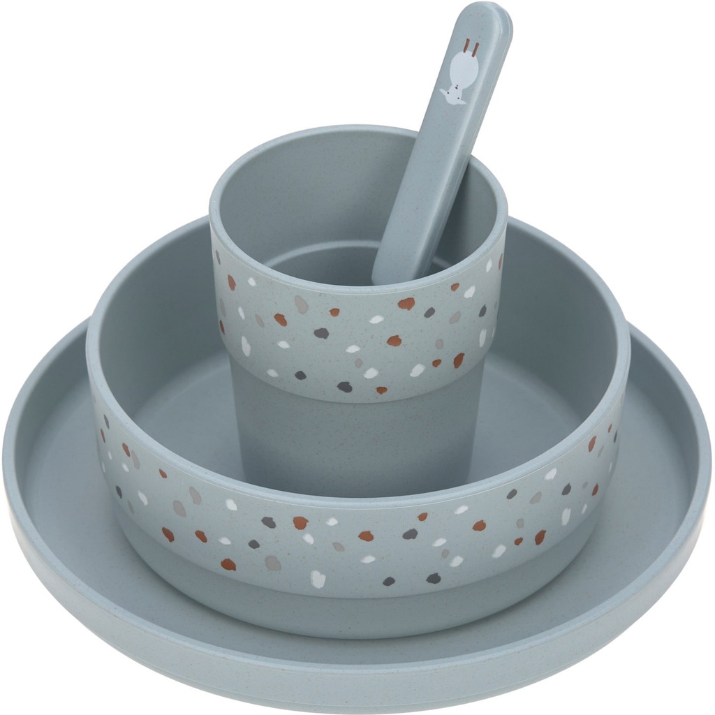Coffret repas tiny farmer mouton/oie bleu