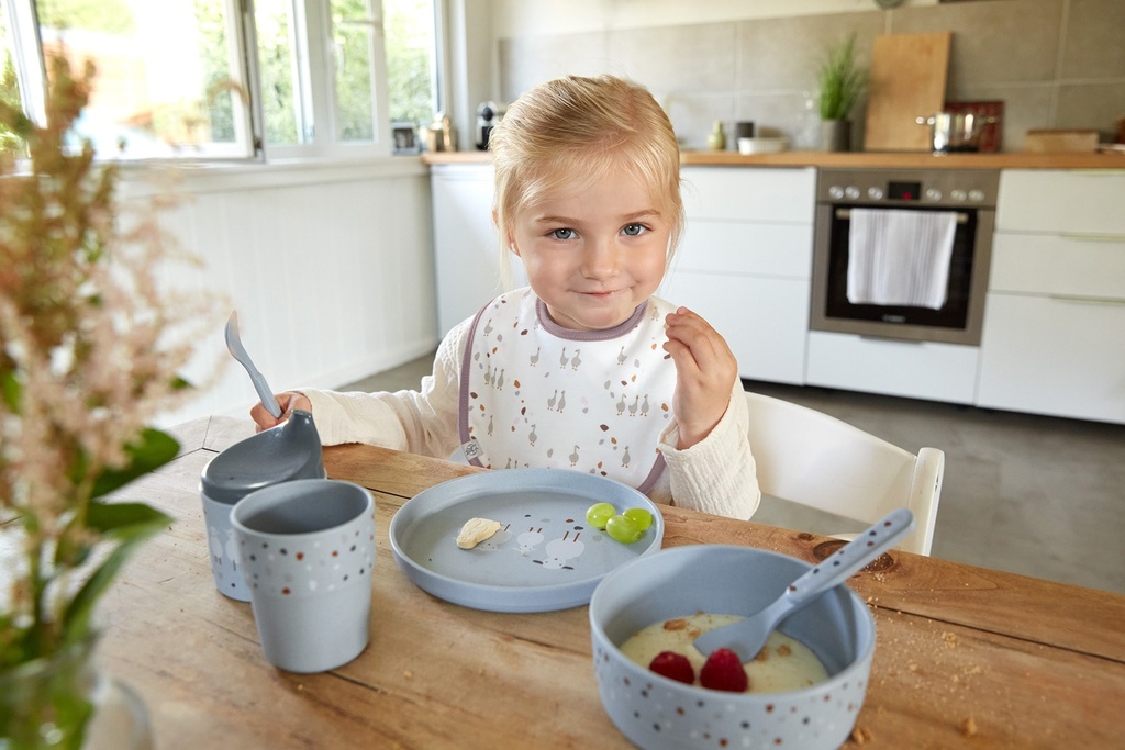Coffret repas tiny farmer mouton/oie bleu