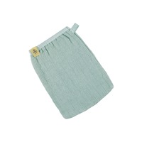 Lot de 3 gants en mousseline menthe