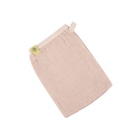 Lot de 3 gants en mousseline rose clair