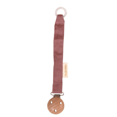 [FI-PH001] Attache sucette dusty rose Filibabba