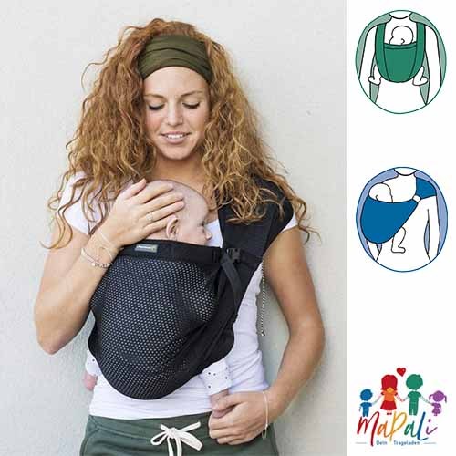 Porte-bébé mini sling noir
