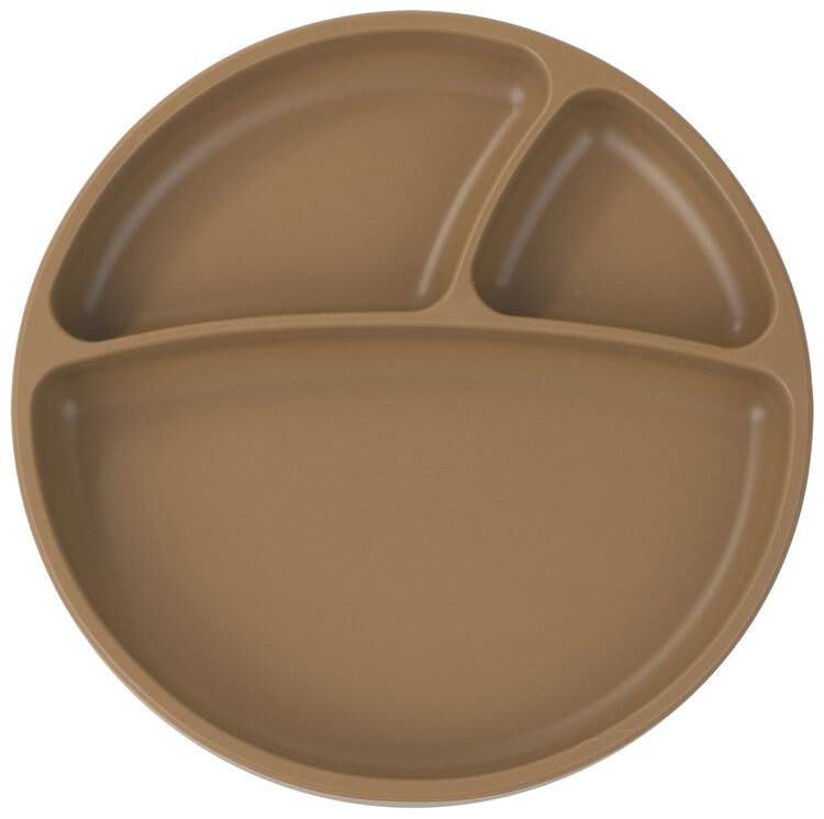 [MK1050009] Assiette portions woody brun Minikoioi