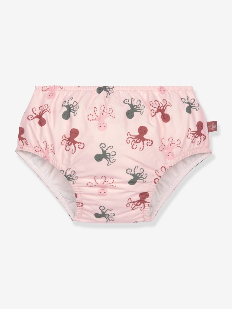 [1431001774-24] Maillot bain couche fille octopus rose 92