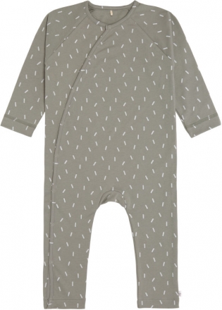 [1531026585-80] Pyjama Gots sans pieds trait olive 74/80