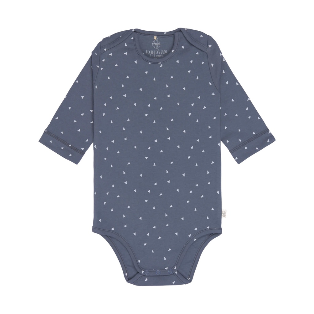 Body manches longues triangle bleu 74/80