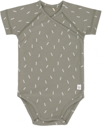 Body manche courte petit trait olive 62/68
