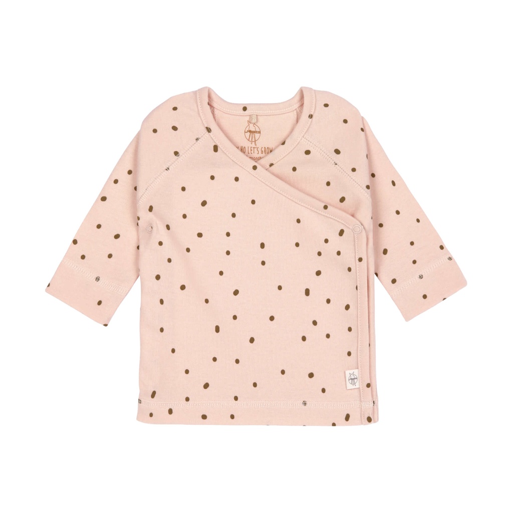 T-shirt kimono manche longue rose poudré 50/56
