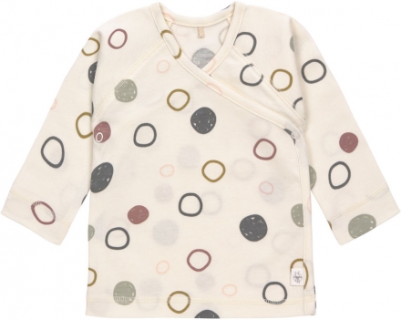 T-shirt kimono Gots cercle écru 62/68